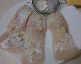 鱈・白身魚のムニエル☆塩レモン野菜ソース作り方6写真