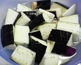 ナスの甘から煮（田舎煮）作り方3写真