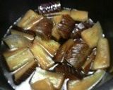 ナスの甘から煮（田舎煮）作り方6写真