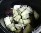 ナスの甘から煮（田舎煮）作り方5写真