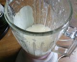 ♡あま～いピーチ香る桃の豆乳レアケーキ♡作り方4写真