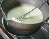 ♡あま～いピーチ香る桃の豆乳レアケーキ♡作り方6写真