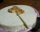 ♡あま～いピーチ香る桃の豆乳レアケーキ♡作り方9写真
