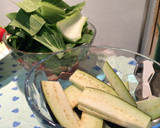 ☆簡単☆豚ひき肉とちんげん菜のポン酢炒め作り方1写真