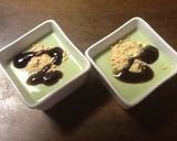 糖質制限！グリーンティーで抹茶豆乳プリン作り方6写真