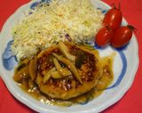 豆腐ハンバーグのきのこあんかけ♪作り方8写真