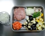 女子力UP♡ヘルシーな夏野菜カレー作り方1写真
