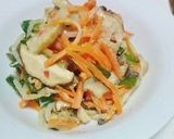 千切り野菜ともやしのサラダ作り方5写真