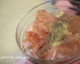 塩レモンで鶏ムネチーズ春巻き作り方4写真