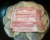 簡単おつまみ☆餃子の皮でハムチー挟み焼き作り方7写真