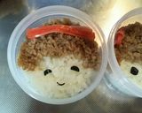 懐かしいの☆キャラ弁モンチッチ☆作り方7写真