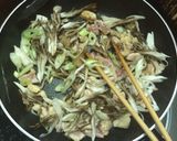 【パスタ】舞茸とチキンの焦がしバター醤油作り方5写真