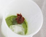 熱中症対策?抹茶梅フローズンアイスティー作り方1写真