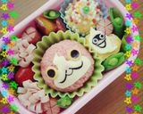 キャラ弁★☆簡単 妖怪ウォッチおにぎり作り方5写真