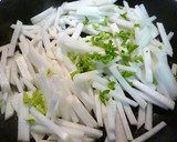 簡単で美味しい♪大根とハムの中華炒め作り方1写真