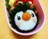 幼稚園 お弁当 キャラ弁♡ぺんぎん２作り方2写真