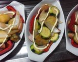 野菜タップリ簡単マヨチーズ焼き(^^)v作り方6写真