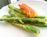 いんげんとカニカマのカレー風味揚げ作り方4写真