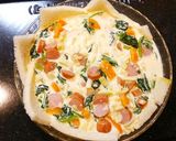 キッシュ　食パンを使って簡単に作れる作り方4写真