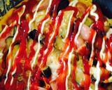 簡単☆夏野菜のピザ風オムレツ作り方3写真