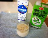 夏はコレ!豆乳カルピス♬。•作り方1写真