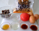 トマトと卵ときくらげの炒め物作り方1写真
