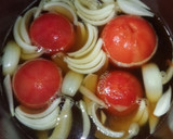 簡単☆丸ごとトマトのコンソメスープ作り方5写真