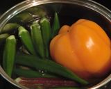 パプリカとオクラの副菜作り方2写真