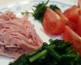 インスタント麺（醤油味）で冷やし中華風作り方3写真