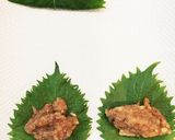 鰯のつみれ ミニハンバーグ~大葉包み焼~作り方2写真