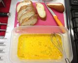 フランスパンで美味しいフレンチトースト作り方1写真