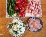 タイ風ナポリタン作り方1写真