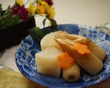 シャトルシェフで大根と竹輪の煮物作り方5写真