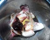韓国風豚丼作り方1写真