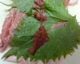 豚肉の梅シソ味のフライ作り方1写真