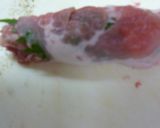 豚肉の梅シソ味のフライ作り方2写真