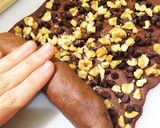 HB簡単☆ココアブレッド☆チョコくるみ入作り方7写真