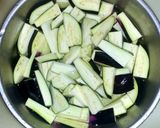 簡単！ニラ麻婆茄子(*^^*)作り方3写真
