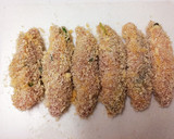 ほうれん草とチーズのささみフライ作り方4写真