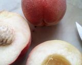 白桃ジュレと生クリームヨーグルト作り方1写真