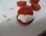 おつまみにも～プチトマトクリームチーズ風作り方5写真