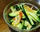 きゅうりとみょうがのさっぱり和え作り方3写真