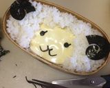 ヒツジ キャラ弁☆作り方5写真