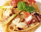 極旨〜♡甘いトマトマリネ♪の冷製パスタ作り方9写真