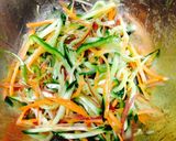 豆腐干のさっぱり中華和え(^^)作り方4写真