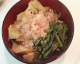ワラビと筍の炊き合わせ作り方7写真