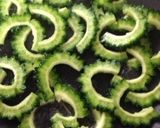 超簡単！ゴーヤと鶏のニンニク味噌炒め♡作り方2写真