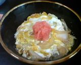 うま～♪明太のせ玉子丼(＊＾ε＾＊)作り方4写真