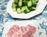 きゅうりのコロコロ炒め作り方1写真