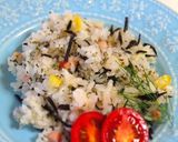 塩レモンとひじきの炊き込みご飯作り方6写真